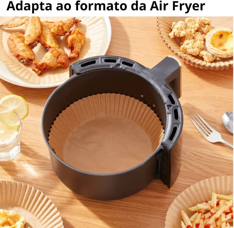 Forma descartável antiaderente para Air Fryer