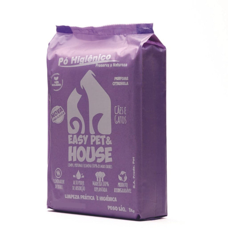 Pó Higiênico Eliminador de Odores Easy Pet & House 1 Kg