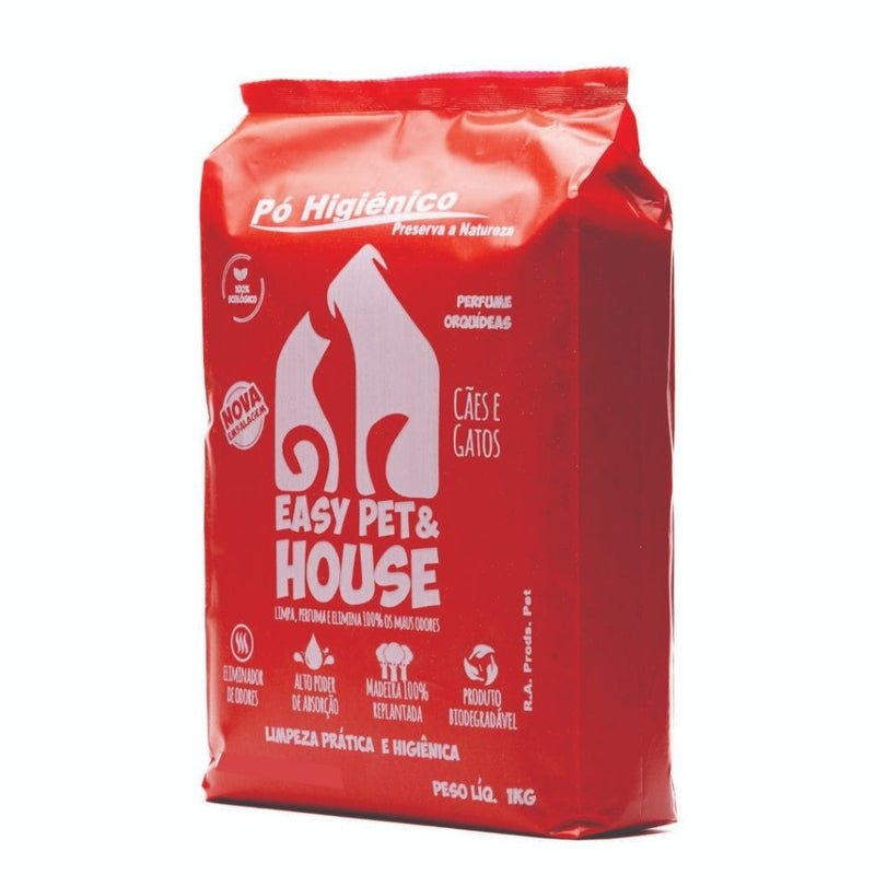 Pó Higiênico Eliminador de Odores Easy Pet & House 1 Kg